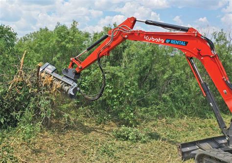 mulch head for mini excavator|mulcher attachment for mini excavator.